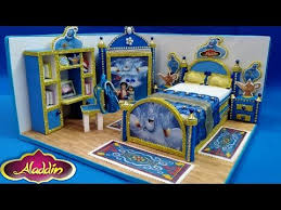 منزل مصغر بالكرتون وورق الفوم 3 غرفه نوم علاء الدين والجني Diy Miniature Dollhous For Aladdin Youtube Toddler Bed Bed Home Decor