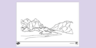 Posted by kantri papa at 5:25 am. Free Mountain Valley Colouring Sheet Teacher Made