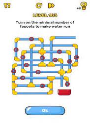 We did not find results for: Brain Blow Turn On The Minimal Number Of Faucets To Make Water Run Level 103