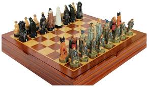 Best Lord Of The Rings Chess Sets Full Reviews Level Up Chess Here is the lotr chess set, set one of three that i collected every 2 weekly made by eaglemoss, 3 sets a total of 96 pieces, plus extra companion pieces also. best lord of the rings chess sets full