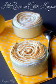 Petite Creme Au Citron Meringuee Recette Citron Meringuee Creme Au Citron Dessert Au Citron