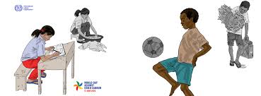 The day is used to spread awareness about the harmful mental and physical problems faced by children forced into child labour. Child Labour Background Jpg United Nations