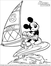We have collected 32+ mickey mouse coloring page images of various designs for you to color. Mickey Mouse Coloring Page Mickey Loves To Surf Mickey Mouse Coloring Pages Coloring Pages Cartoon Coloring Pages