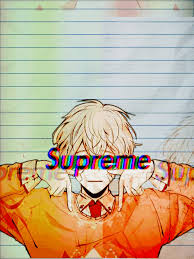 Savage trunks really nice piece of art, using an anime character while putting streetwear clothing instead of the original. Supreme Animeboy Gif By Kei Watashia