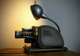 V8 Rat Rod Style Projector Lamp By Amc77 Industrial Style Lamps Industrial Style Projector Lamp