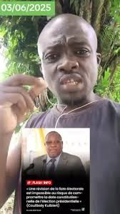 En 2025 où la technologie est avancée, la CEI dit que c'est impossible de  faire la RLE. , Le RDR RHDP est vraiment paniqué à cause TIDJANE THIAM et  LAURENT GBAGBO