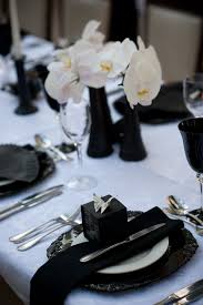 Black And White Table Setting Table Setting Decoracion Mesas Decoracion De Unas Decoracion De Fiesta