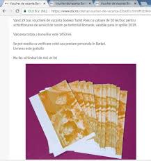 Vouchere De Vacanță Scoase La Vanzare Pe Internet Libertatea