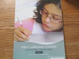First Language Lessons Level 4 set (Workbook/Teacher)