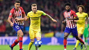 Meaning athletic club of madrid), commonly referred to as atlético de madrid in english or simply as atlético or atleti, is a spanish professional football club based in madrid, that play in la liga.the club play their home games at the wanda metropolitano stadium, which has a capacity of 68,456. Bundesliga Atletico Madrid 2 0 Borussia Dortmund As It Happened