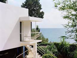 Much like gray did in 1925, we followed the narrow walkway that runs along the railway line to reach the villa. Eileen Gray Mary Gaudin E 1027 Divisare