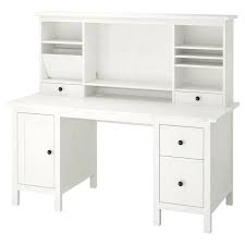 Hemnes Escritorio Modulo Adicional Tinte Blanco 155x137 Cm Ikea In 2020 Hemnes Small White Desk Desk Storage