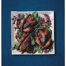Spice Rubbed Cornish Hens With Haroseth Stuffing And Sherry Jus Stuffing Recipes Cornish Hens Savoury Food