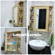 Nah, jika kamu sedang mencari inspirasi kaca kamar mandi, ini dia 17 opsi yang bisa kamu pilih! Lemari Cermin Kamar Mandi Big 60x70x12 Cermin Wastafel Cermin Toilet Shopee Indonesia