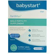 Babystart Fertilman Male Fertility Supplement 30 Tablets Pack Home Health Uk