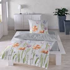 Bettwasche Aquarell Blumen Traumschlaf Florale Bugelfreie Sommerbettwasche Online Kaufen Otto