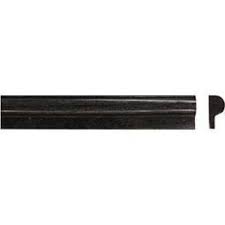 Chair rail moldings installed along the walls first came into use as a buffer to prevent the backs of chairs from hitting delicate plaster walls in dining rooms. Premium Black Granite 1x2x12 Polished Rail Molding Granite Tile