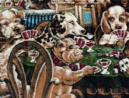 Sold Price Vintage Dogs Playing Poker Tapestry December 6 0116 4 00 Pm Est