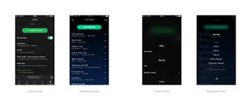 Spotify Ux Analysis And Redesign Prototyping From Ux To Front End Spotify Analysis Redesign