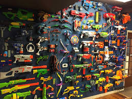 This is a cabinet i built to hold my nerf guns. Behold 13 Clever Nerf Gun Storage Ideas Mum Central