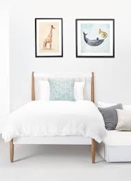 the willow single bed in white and oak the centrepiece for a calming bedroom 399 made com home and living single bed big kid bedroom