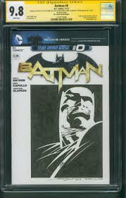Batman 0 CGC 2XSS 9.8 Erwin Frank Miller Dark Knight Original art sketch  11/12