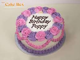 Visit www.thecakemamas.com to view our official website. Pink Purple Birthday Cake