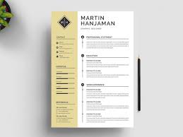 Free minimalistic and clean resume template. Word Resume Template Free Download Resumekraft