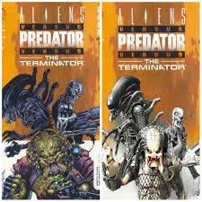 Also, terminator can see heat, just like the predator, but the preditor cannot see scrap metal. Dark Horse Comics Aliens Vs Predator Vs Terminator Re Created Cover Using Neca Toys Lv426