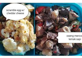 Di 3 resep olahan daging sapi berikut, kita akan banyak menggunakan daging has sapi nih, girls. Langkah Mudah Untuk Menyiapkan Oseng Mercon Lemak Sapi Dan Scramble Eggs W Keju Cheddar Enak Banget Resep Masakan Lokal Rasa Internasional
