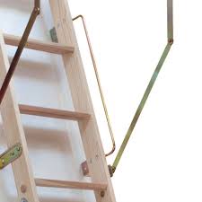 Banisters prompt hemp stairs brass architecture natural wood madeira. Loft Ladders With Handrail Wooden Concertina Electric Loft Ladders