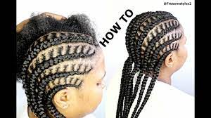 How To Do Simple Cornrow Braids Cornrows Braids Cornrows Cornrow Braid Styles