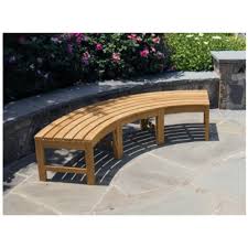 Bloor street's new fireside benches are sure to cause a stir this holiday season. Fsc Certified Teak Curved Backless Garden Bench