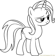 Caslon black ssi bold italic (episode titles). Trixie Coloring Page For Kids Free My Little Pony Friendship Is Magic Printable Coloring Pages Online For Kids Coloringpages101 Com Coloring Pages For Kids