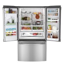 Epa labs test and certify energy star appliances to signify equipment that perform above and beyond standard models. Ge Profile Series 28 6 Cu Ft French Door Refrigerator Pfe29psdss French Door Refrigerators Stainless Steel French Door Refrigerator French Door Refrigerator