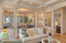 كولكشن مطابخ مفتوحه على الصاله للشقق الحديثة لوكشين ديزين نت House House Design House Styles
