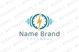 Look at links below to get more options for getting and using clip art. Thunder Monitoring Logo 118363 Logos Design Bundles Logo Design Logos Business Card Design