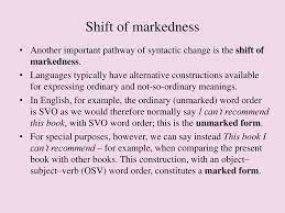 Maybe you would like to learn more about one of these? Syntactic Change Ppt Download