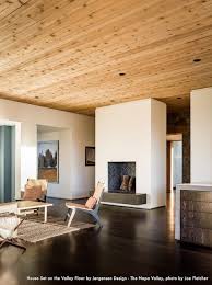 Modern Western Red Cedar Knotty Ceilings Home Contemporary House Cedar Homes
