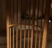 Curved Wood Slat Panel | Custom Divider for Interior Use ...