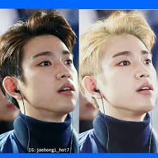 blonde jinyoung or brunet jinyoung you choose tags jyp jypnation got7memes got7 igot7 agh instagram posts jackson wang blonde