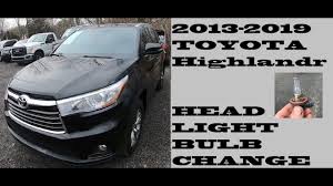 They should be used only in situations where they cannot blind oncoming traffic or vehicles traveling directly in front. How To Change Replace Headlight Bulbs Toyota Highlander 2013 2019 Youtube