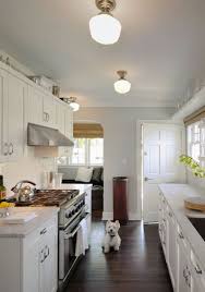 Fabric Paper Glue Kitchen Lights Overcoming Indecision Galley Kitchen Design Galley Style Kitchen Small Kitchen Lighting