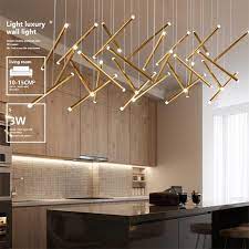 The contemporary chandelier company offers bespoke, designer chandeliers made to your suit your tastes. Dutti D0068 Led Chandelier Modern Minimalist Office Front Desk Creative Personality Art Hotel Bar De Modern Chandelier Led Chandelier Modern Led Pendant Lights
