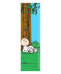 Peanuts By Charles Schulz Peanuts Snoopy Friend Snuggle Canvas Growth Chart