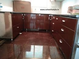 stainless steel modular kitchen