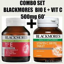 However, when a stable formulation delivers a high concentration of the nonesterified, optimal isomer of the antioxidant, vitamins c and e do indeed inhibit the acute. Combo Set Blackmores Vitamin C 500 60 S Blackmores Bio E 500 60 S Exp 2022 Shopee Malaysia