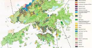 Land Use Map Of Hong Kong Only 3 7 Of Land Is Zoned For High In 2020 Map Land Use Urban Housing