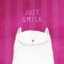 new art prints society6 cute illustration just smile cats illustration
