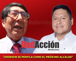 Opinión "Jhonson se perfila como el próximo alcalde de Alto de la Alianza"  En opinión del licenciado en Administración de Empresas y experto en temas  electorales, Carlos Carpio Mamani, el aspirante de